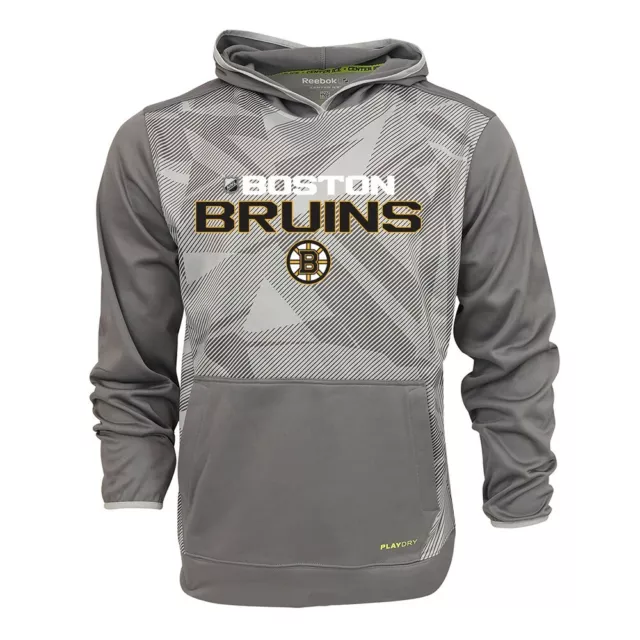 Boston Bruins NHL Reebok Men's Center Ice TNT Speedwick Hoodie