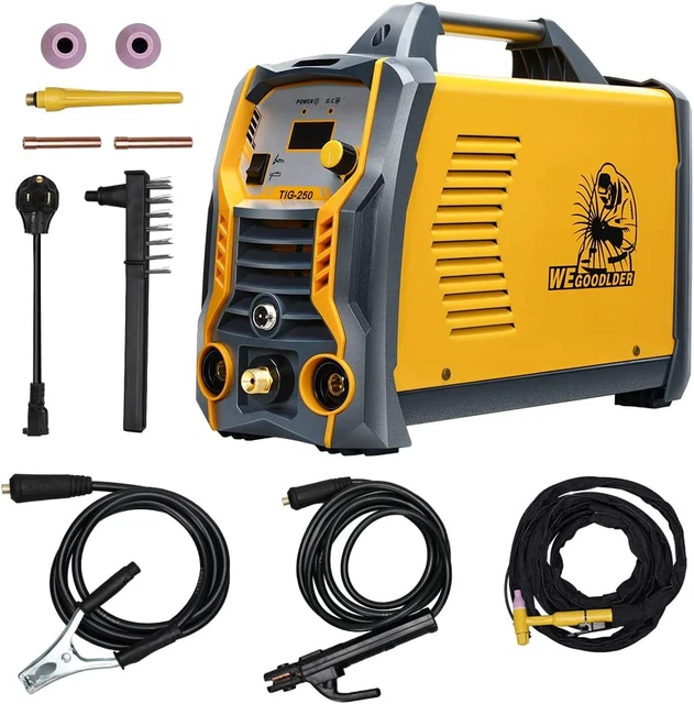 Tig Welder Welding Machine - 110/220V Dual Voltage Tig/Stick/Arc Welder 250 Amp