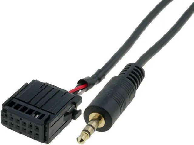 Cable Adaptateur AUX Jack compatible avec Ford ap03
