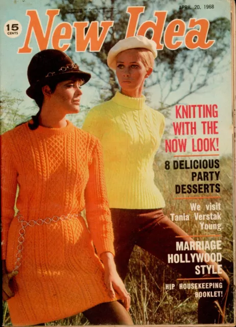 NEW IDEA AUSTRALIA Magazine - April 20, 1968 - Tania Verstak + Coco Chanel  $10.00 - PicClick AU