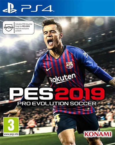 Pro Evolution Soccer Pes 2019 (Football) PS4 PLAYSTATION 4 Konami