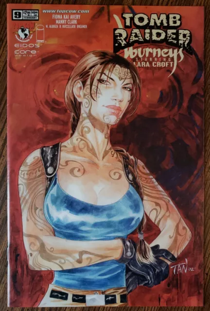 Tomb Raider: Journeys #9 ~ Vf/Nm 2003 Top Cow Image Comics ~ Billy Tan Cover