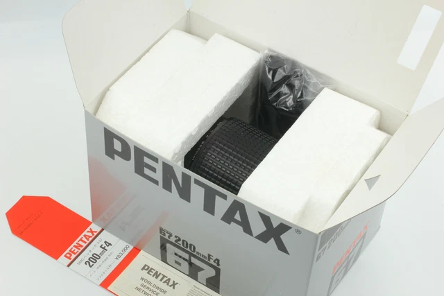 [ Near MINT In Box ] Late SMC PENTAX 67 200mm f4 MF Lens for 6x7 67II From JAPAN