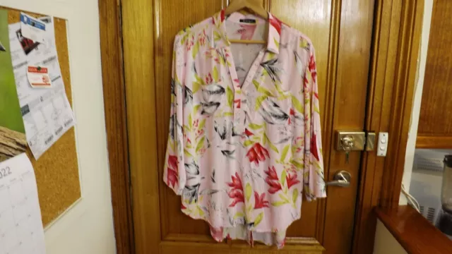 Vassalli Pink Shirt ~ Size 12 ~ BRAND NEW / UNWORN