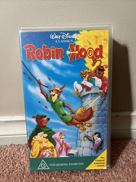 ROBIN HOOD Walt Disney Classics VHS Video Tape EUR 34 59 PicClick DE robin-hood-walt-disney-classics-vhs-video-tape-eur-34-59-picclick-de