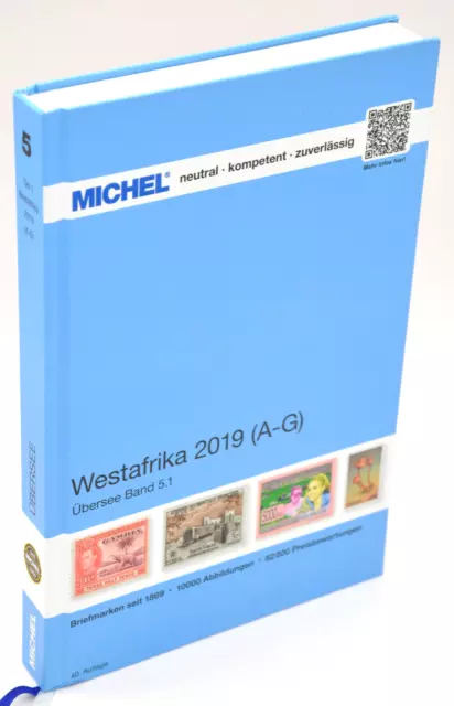 Michel Übersee Katalog Band 5 Teil 1 Westafrika (A-G) 2019 in Farbe