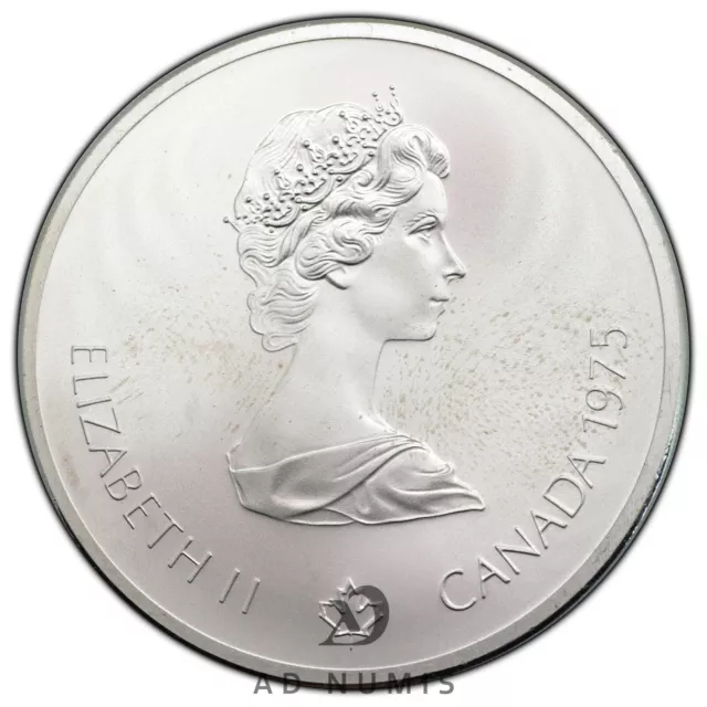 Canada 10 dollars 1976 Argent  JO Olympiade XXI Montréal Haies pièce canadienne