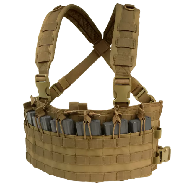 Condor Rapid Assault Chest Rig MCR6-498 Coyote Brown