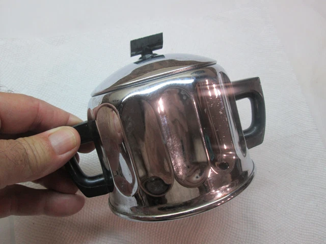 Melchior MHU Covered Sugar Bowl,  Art Deco Style  Bakelite Handles  EXC COND