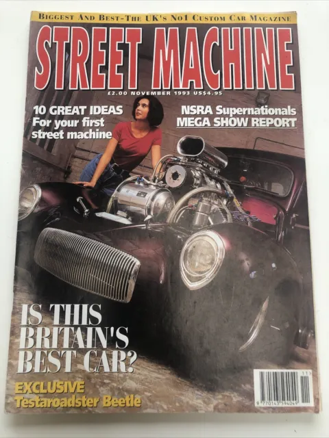 Street Machine November 1993-Doc Claydon Hemi Willys-Ac Cobra -Custom Hot Rod