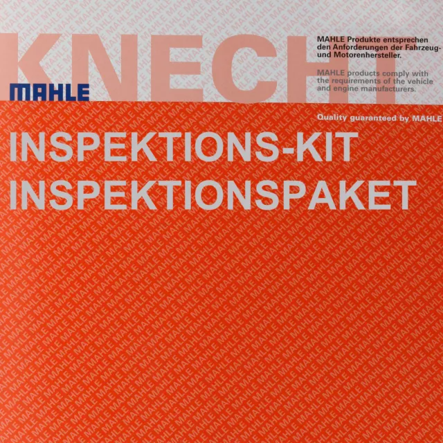 MAHLE/Knecht Filtro Carburante KX 231D Filtro Aria LX 691 Filtro Olio Ox 159D