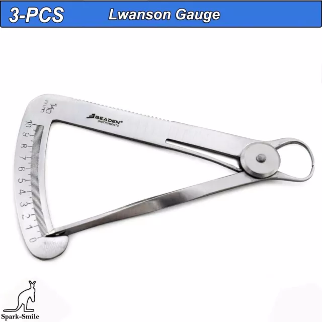 Iwanson Wax Spring Calibrators Crown Meter Measurement -Jeweler Caliper Tools Ce