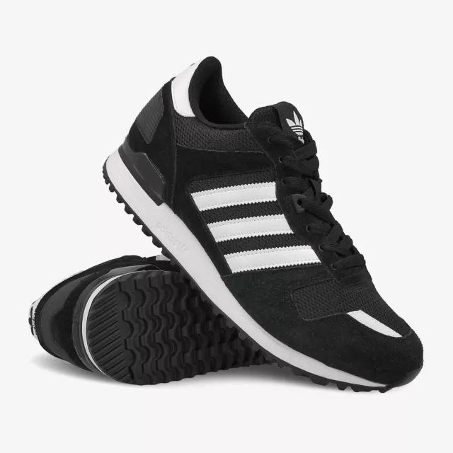 Adidas Turnschuhe Sneaker ZX 700 schwarz-weiß Gr. 46 2/3- Ungetragen !