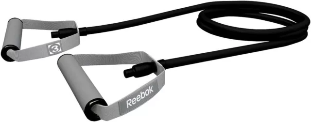 Reebok Expander Resistance Tube Level 2 Black / Gray New & Original Packaging