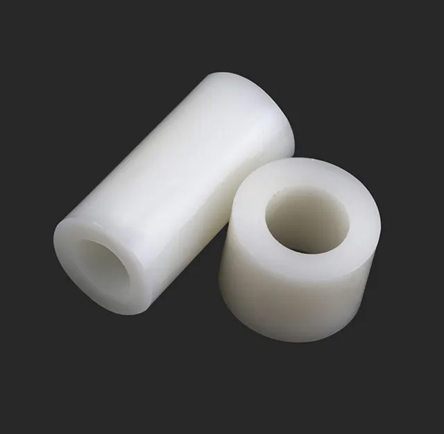 M3-M8 White Plastic Nylon Column ABS Non-Threaded Spacer Washer Round Standoff