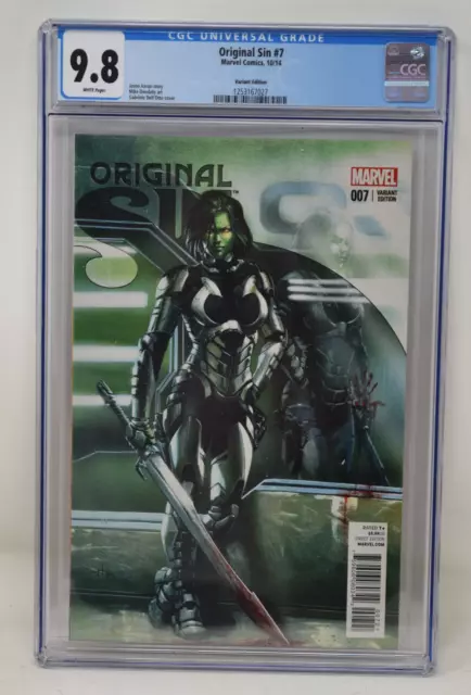 Original Sin #7 Gabriele Dell'Otto Variant Cover Marvel 2014 CGC 9.8