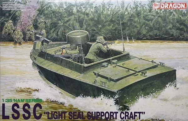 25 Off Dragon 3301 1/35 Vietnam War U.S. Forces Lssc Light Seal Support Craft
