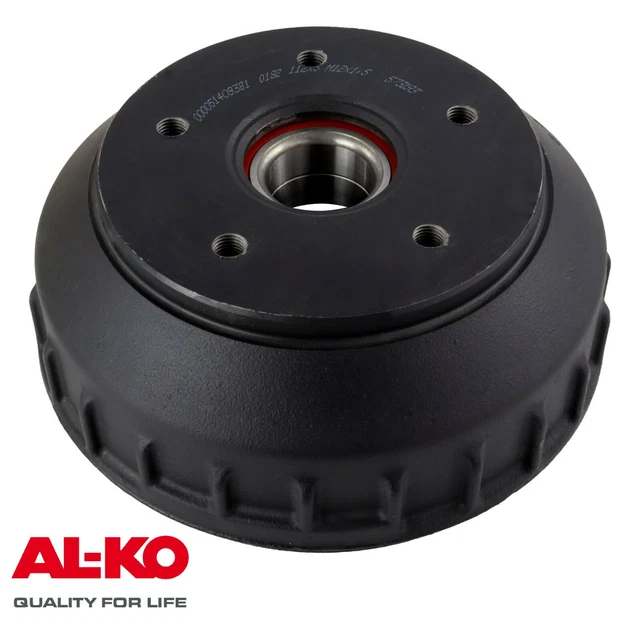 Ganasce Freno Alko 200x50 Mm Per Rimorchi - Set 48 Con Molle E Pastiglie, Compatibile Con 2050/2051