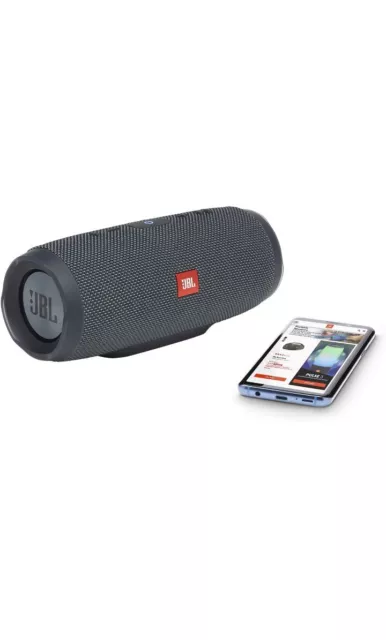 JBL Essential Charge Portable Waterproof Bluetooth Speaker Gray