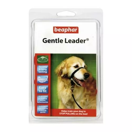 Beaphar Gentle Leader Collier Tête Harnais Petit M Grand Stoppeurs Tirant Chien 2