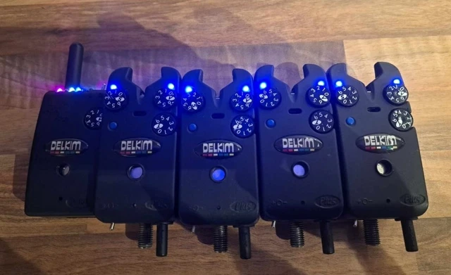 Récepteur Delkim RX+ Pro Pour Pêche - Boîtier Alarme Carpe, Avec Son Et LED, Occasion