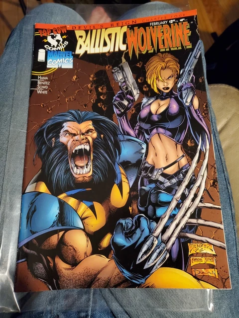 Marvel Comics Image Devil's Reign Ch 4 Ballistic/Wolverine  #1 1997 (Vf+ 8.5)