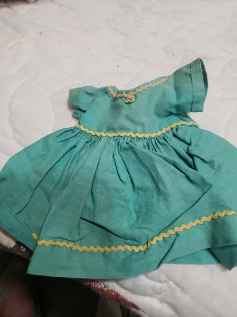 Vintage Ideal Revlon toni or shirley temple doll dress