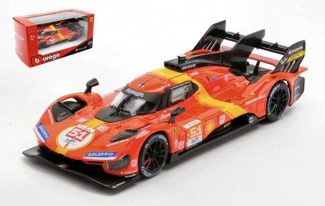 Ferrari 499P N°83 Kubica Shwartzman Ye 24h Le Mans 2024 1/43