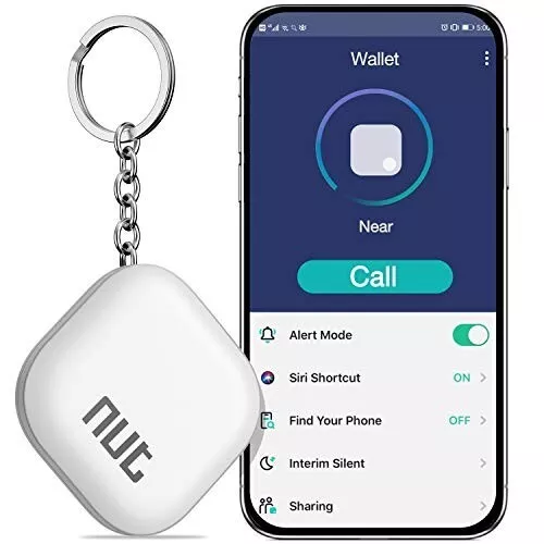 NUT KeyFinder Bluetooth Porte-clés GPS Localisateur de suivi anti-perte clés,etc