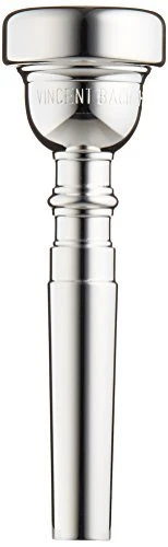 "Back trumpet mouthpiece 1 1 / 2C silver plated