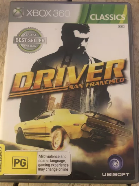 Driver San Francisco Xbox 360 PAL Complete With Manual! Rare! Free Postage!