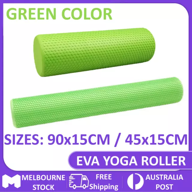 Pilates Foam Roller Long Physio Yoga Fitness GYM Exercise Training 90x15 45x15cm