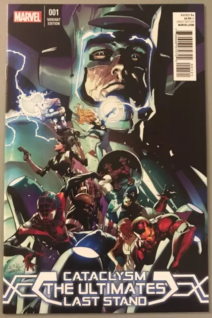 Cataclysm The Ultimates Last Stand #1 Morales Spider-Man 1:30 Variant NM/M 2014