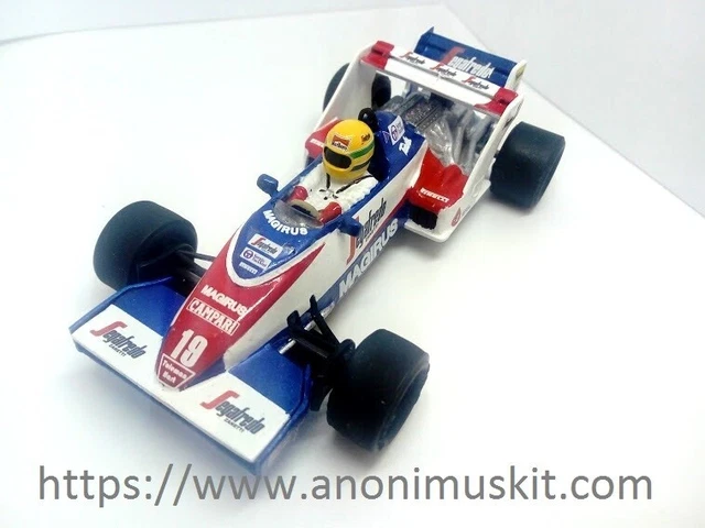 TOLEMAN TG 183B F1 año 1984 A. Senna, E:1/32 kit resina para