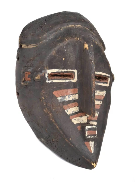 Teke Mask Wood Congo African Art