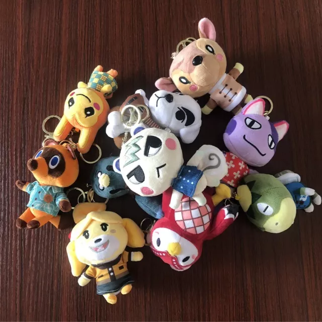 Animal crossing plush deals keychain