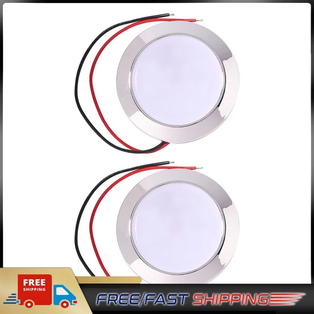 1.8W IP65 Waterproof 12V 24V Auto 24 SMT LED Dome Reading Lamp for Caravan RV