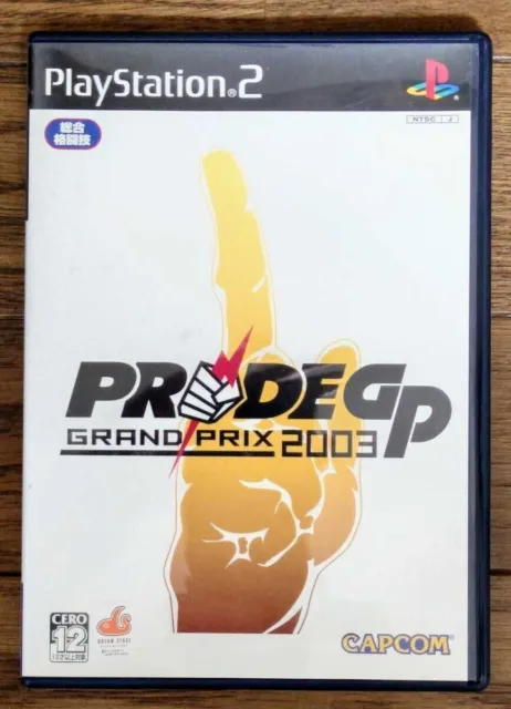 Pride GP Grand Prix 2003 PS2 Sony PlayStation 2 Capcom Japanese Version Tested