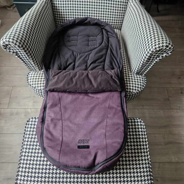 Mamas & Papas Pram Cosytoes Footmuff  for OCARRO XT2 xt3 Urbo Sola BLACK RAVEN