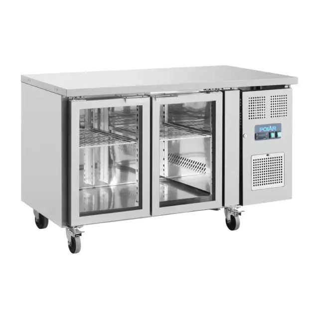 Polar C-Series Stainless Steel Under Counter Freezer 140Ltr