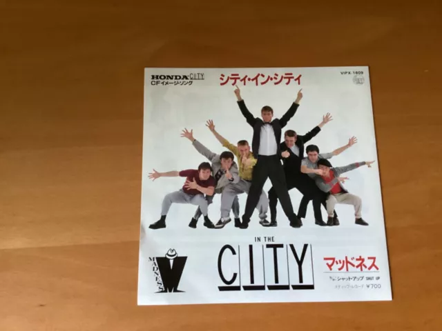 Japan 7 Inch Madness In The City Vipx-1609