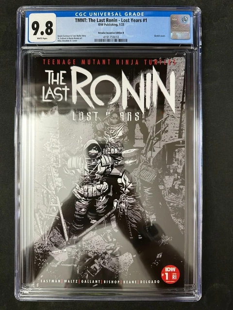 TMNT The Last Ronin Lost Years #1 CGC 9.8 Deodato 1:50 Variant IDW In Hand