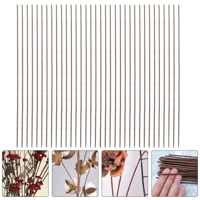 100 piezas accesorios de arreglo floral artificial de rama falsa hágalo usted mismo