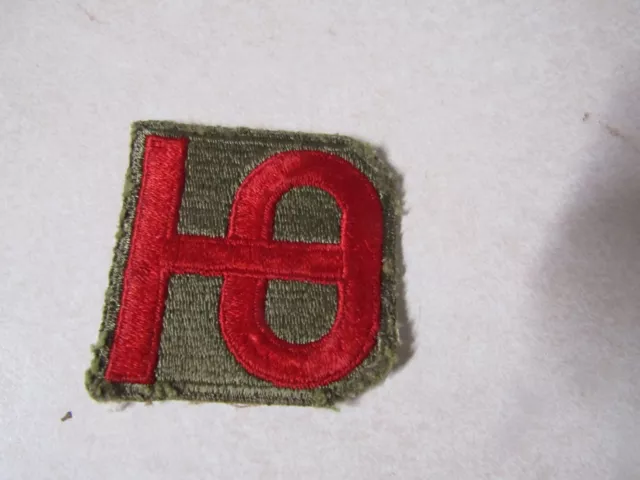 Genuine Military Patch Sew On Ww2 Era Us Army 90Th Infantry Division