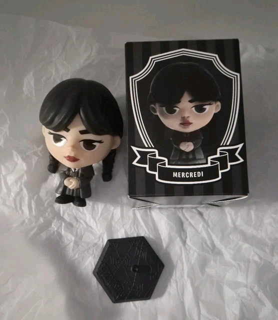 WEDNESDAY X MCDONALD'S promo Figure Netflix Tim BURTON Jenna Ortega ...