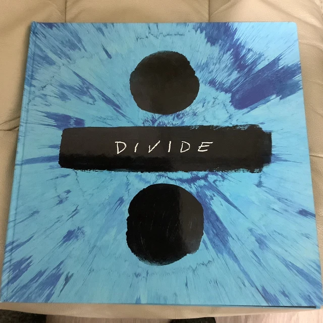 ED SHEERAN DIVIDE Deluxe Limited Edition Blue Vinyl Double LP With Cd £ ...