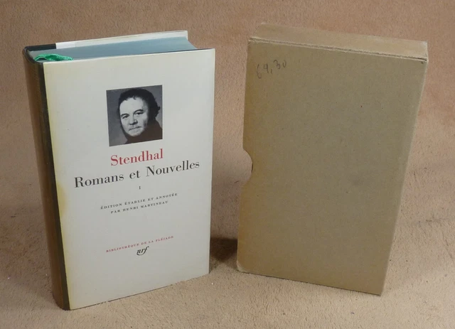 LA PLEIADE : Stendhal - Romans Et Nouvelles 1 / 1972 EUR 30,00 ...