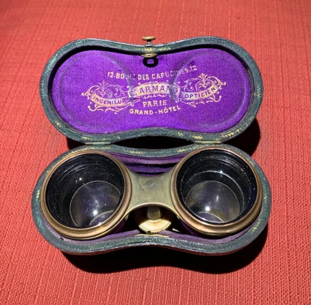 Binocolo da teatro antico C. ARMAND Opticien – PARIS