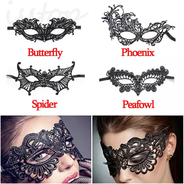 Lace Eye Mask Women Sexy Masquerades Face Blindfold Costume Decor Party Cosplay