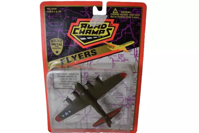 Road Champs Flyers B-17 Bomber "Sally Ann" Diecast metal New In Package WW2